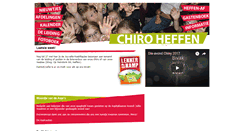 Desktop Screenshot of chiroheffen.be